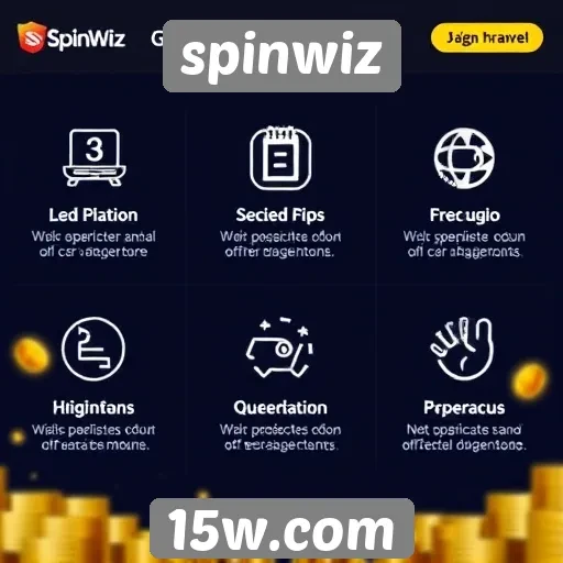 Características da interface do usuário do SpinWiz